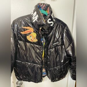 Black Members Only jacket size XL youth